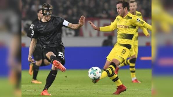 Bundesliga: Borussia Dortmund's title bid suffers setback as Andre Schurrle misses penalty in Stuttgart loss