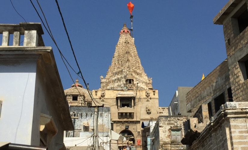 The Dwarka temple. Firstpost/Amitesh