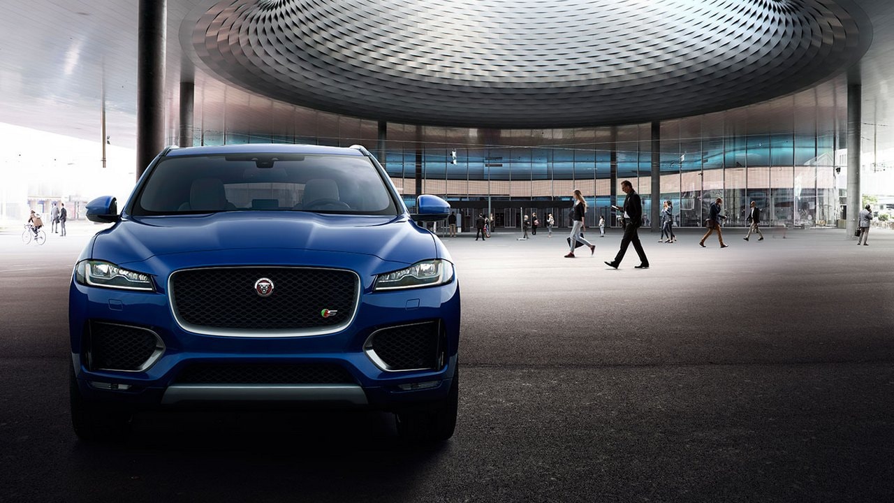 Jaguar F-Pace SUV. Jaguar