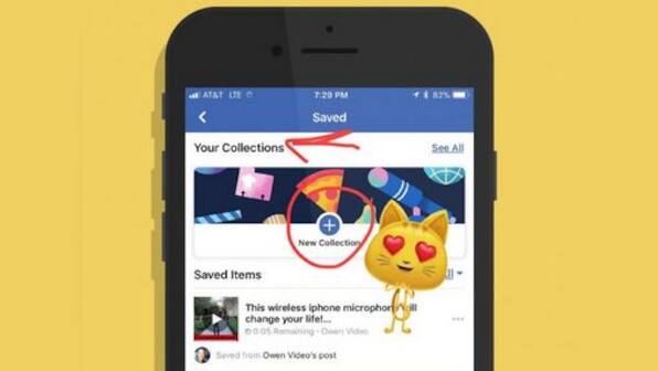 Facebook testing Instagram-like Collections feature to organise saved posts on users News Feed