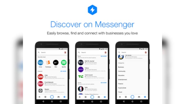 Facebook Messenger to gradually roll out Discover Tab with parametric Messenger Code support in India 