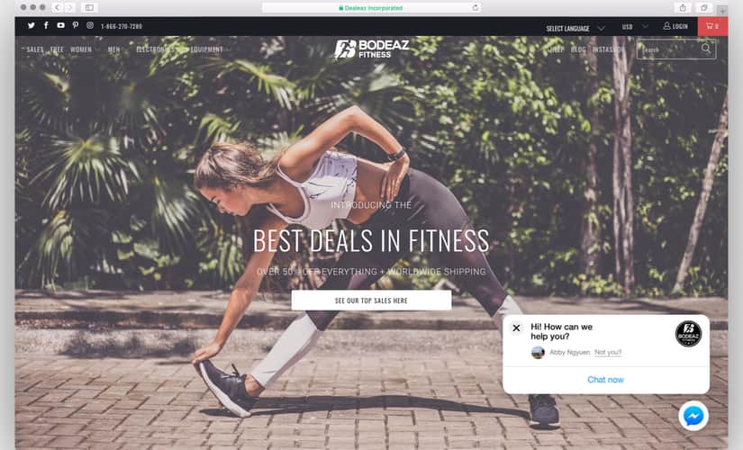 Facebook Messenger Platform 2.2 features customer chat plugin.