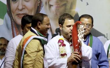 Rahul Gandhi addresses rallies in Vapi, Valsad ahead of Gujarat Assembly polls