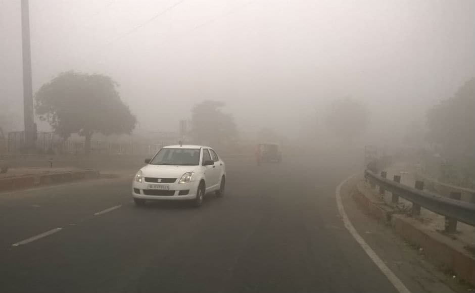 Most of the areas show pollution levels much above 'severe' limits, forcing the Delhi government to declare a holiday for primary schools on Wednesday. Firstpost/Vivek Anand Most of the areas show pollution levels much above 'severe' limits, forcing the Delhi government to declare a holiday for primary schools on Wednesday. Firstpost/Vivek Anand