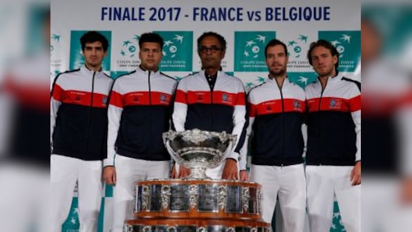 Davis Cup: France name Richard Gasquet in place of doubles specialist Nicolas Mahut for final against Belgium
