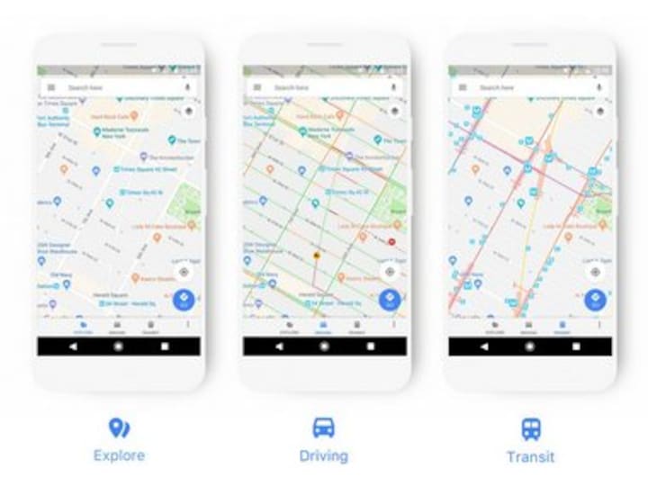 Google Maps updated with a new look and features that sync Calendar and Mail to Maps