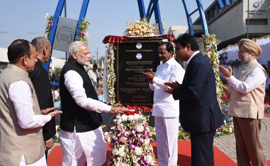 The metro's launch comes as a great relief for the management team of L&T Metro Rail Hyderbad who had gone through several ups and downs caused due to political interventions, social activism, delays and cost hikes for several years. PIB The metro's launch comes as a great relief for the management team of L&T Metro Rail Hyderbad who had gone through several ups and downs caused due to political interventions, social activism, delays and cost hikes for several years. PIB