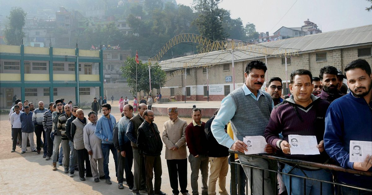 Himachal Pradesh polls 2017: Record turnout leaves Congress, BJP pondering; Virbhadra, Dhumal ...