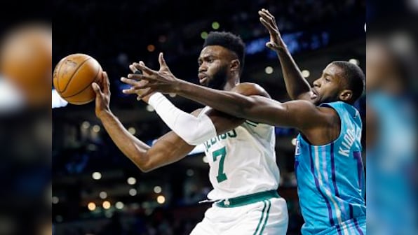 NBA: Injury-hit Celtics win 11th straight game; Reggie Jackson's clutch triples help Pistons beat Hawks