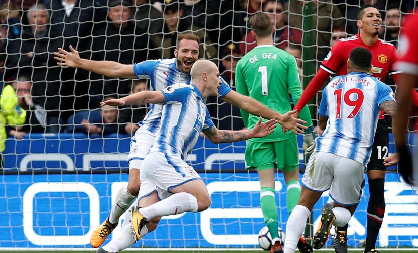 Huddersfield shocked Manchester United in the Premier League. Reuters