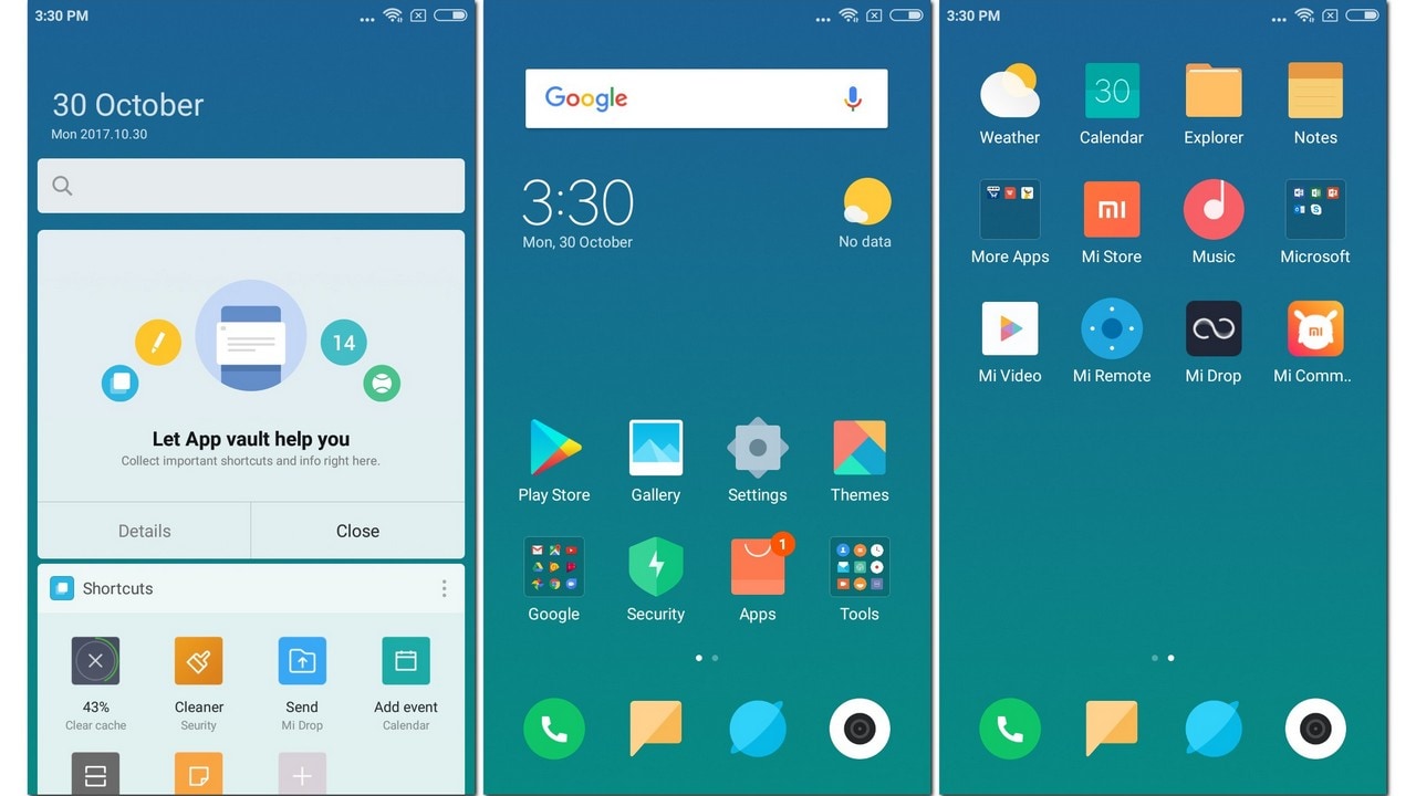 A look at the Beta version of MIUI 9 on the Redmi Y1. 