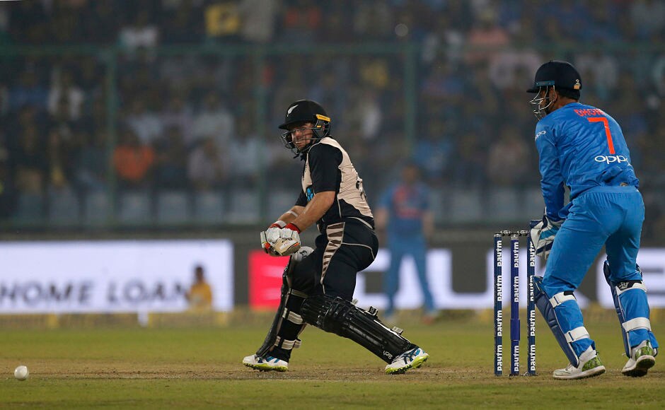 Tom Latham waged a one-man war against the Indian bowler but without adequate support from his teammates, the Kiwi wicketkeeper was always fighting a losing battle. AP Tom Latham waged a one-man war against the Indian bowler but without adequate support from his teammates, the Kiwi wicketkeeper was always fighting a losing battle. AP