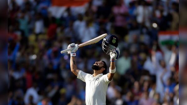 Virat Kohli slams his 5th Test double ton as India six wickets away from victory