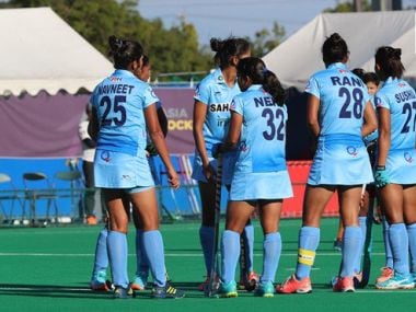 File image of Indian women's hockey team. Image courtesy: Twitter @TheHockeyIndia