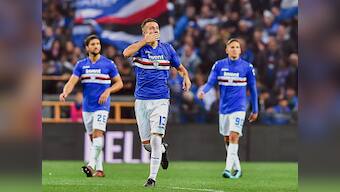 Serie A: Juventus handed shock defeat by Sampdoria; Inter Milan move up to second place