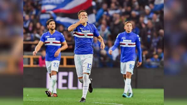 Serie A: Juventus handed shock defeat by Sampdoria; Inter Milan move up to second place