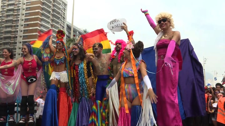 Rio's gay pride marches on despite conservative opposition