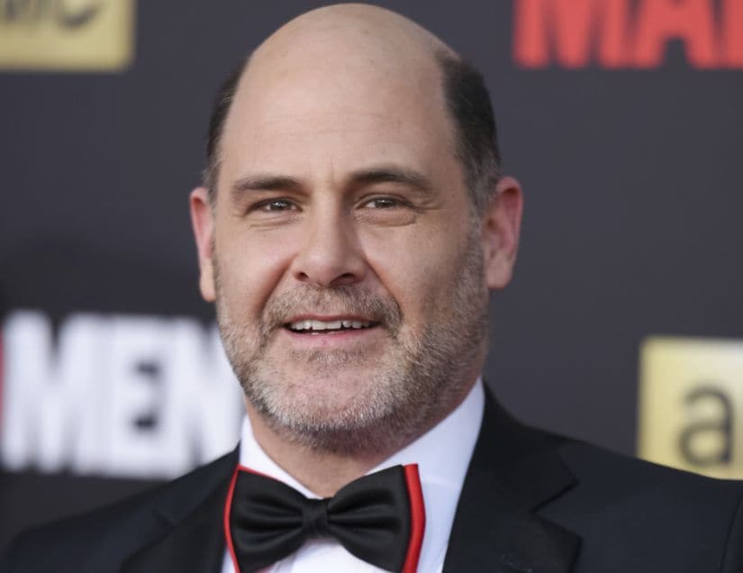 FILE - In this March 25, 2015 file photo, Matthew Weiner arrives at The Black And Red Ball In Celebration Of The Final Seven Episodes Of "Mad Men" in Los Angeles. A former writer on "Mad Men" tells the website The Information that series creator Weiner harassed her at work. The allegation by Kater Gordon was reported Thursday, Nov. 9, 2017, and denied in a statement released by Weiner's publicist. (Photo by Richard Shotwell/Invision/AP, File)