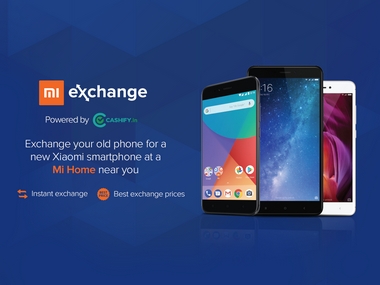 Xiaomi announces Mi Exchange in collaboration with Cashify to further reduce prices for end consumers Xiaomi announces Mi Exchange in collaboration with Cashify to further reduce prices for end consumers