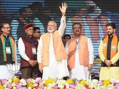 File image of Prime Minister Narendra Modi in Kangra. Image courtesy Sat Singh