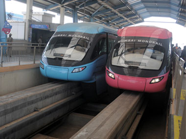 Mumbai monorail coach catches fire near Mysore Colony station, no casualties reported Mumbai monorail coach catches fire near Mysore Colony station, no casualties reported