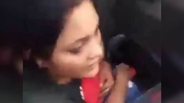 Mumbai traffic policeman suspended after video of him towing car with woman and infant inside sparks outrage