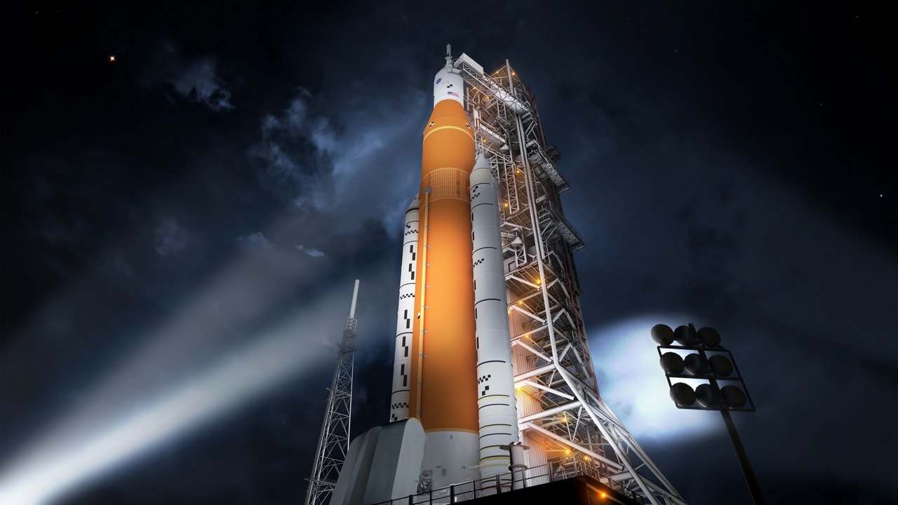NASA Space Launch System (SLS) rocket. Image: NASA