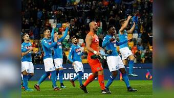 Serie A: Napoli edge past Udinese to regain top spot; Juventus return to winning ways at Crotone