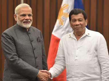 Narendra Modi in Manila: PM's talks with Philippines president could signal further uptick in ties Narendra Modi in Manila: PM's talks with Philippines president could signal further uptick in ties