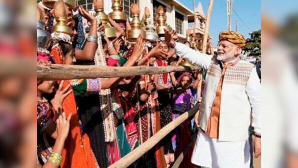 Narendra Modi in Bhuj says bank nationalisation was Indira Gandhi's ploy to 'cover up' sacking of Gujarati Morarji Desai