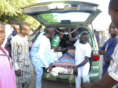 Suicide bombing in Nigeria mosque kills at least 50; police suspect Boko Haram behind attack Suicide bombing in Nigeria mosque kills at least 50; police suspect Boko Haram behind attack
