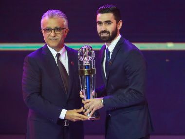 Syria's Omar Khrbin wins AFC player of the year award, Spurs' Son Heung-min named best international Asian footballer Syria's Omar Khrbin wins AFC player of the year award, Spurs' Son Heung-min named best international Asian footballer