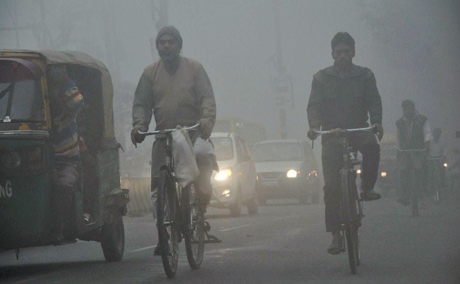 According to the Central Pollution Control Board (CPCB), high moisture level in the air has trapped emissions from local sources and hanging low over the city in the absence of wind leading to pollution increase. PTI According to the Central Pollution Control Board (CPCB), high moisture level in the air has trapped emissions from local sources and hanging low over the city in the absence of wind leading to pollution increase. PTI