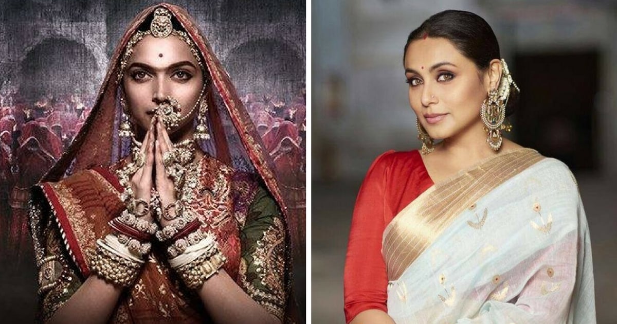 Padmavati Controversy Rani Mukerji Says We Need To Be More Loving As A Society Entertainment