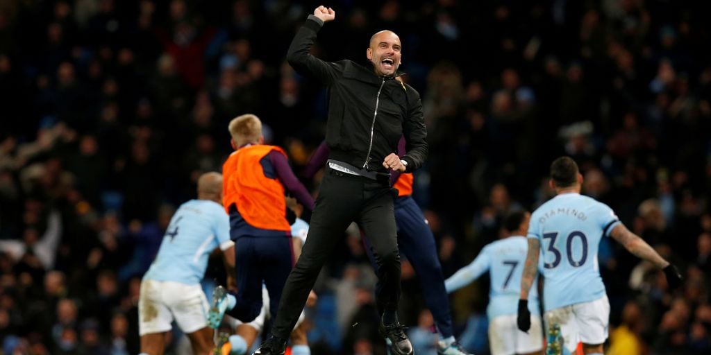 Premier League Pep Guardiola Hails Manchester Citys Heart In Securing Astonishing Win 0027