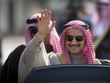 Saudi Prince Alwaleed bin Talal held: West Asia's Warren Buffet worth $17 bn, is an advocate of women's rights Saudi Prince Alwaleed bin Talal held: West Asia's Warren Buffet worth $17 bn, is an advocate of women's rights