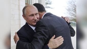 Vladimir Putin hails Bashar al-Assad for 'fighting terrorist groups', says Kremlin