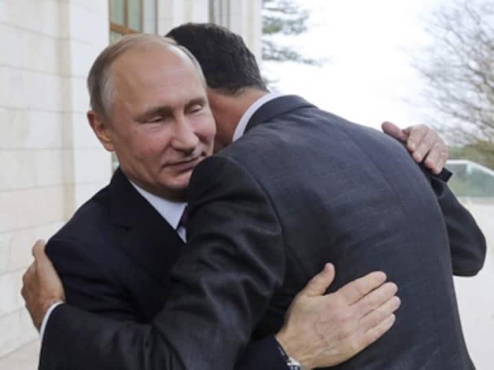 Vladimir Putin hails Bashar al-Assad for 'fighting terrorist groups', says Kremlin