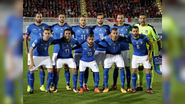FIFA World Cup 2018 qualifiers: Shaky Italy look to seal spot in main event in two-legged playoff against Sweden