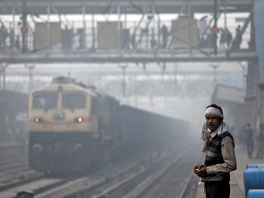 Delhi air pollution: 69 trains delayed, 22 rescheduled, 8 cancelled as temperatures in capital drop below average Delhi air pollution: 69 trains delayed, 22 rescheduled, 8 cancelled as temperatures in capital drop below average