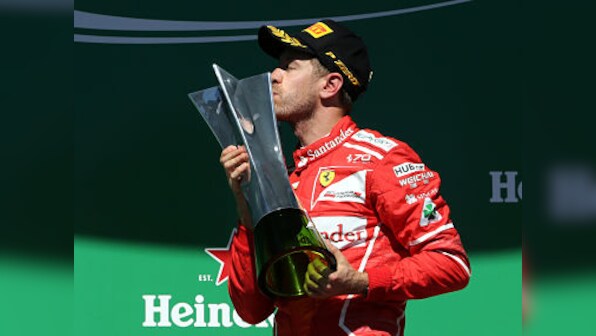 Brazilian Grand Prix: Sebastian Vettel pips Valtteri Bottas to win as Lewis Hamilton comes fourth
