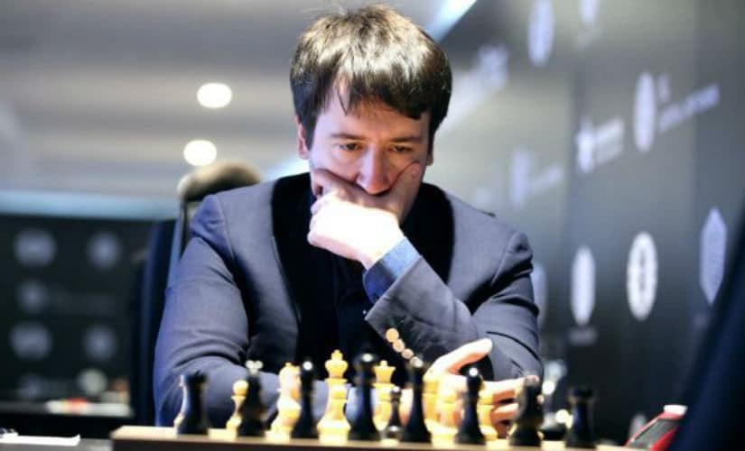Teimur Radjabov suffered a shocking loss to Evgeny Tomashevsky because of pushing too hard for a win. FIDE