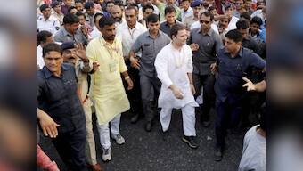 Rahul Gandhi in Gujarat updates: On day 3 of poll campaigning, Congress VP meets Scheduled Caste leaders, NSUI workers