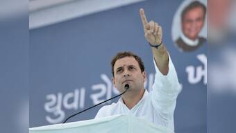 Narendra Modi's Gujarat model of development is to take farmers' land, electricity, water and give it to industrialists: Rahul Gandhi