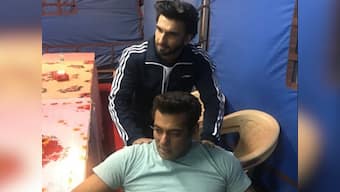 Ranveer Singh visits sets of Salman Khan, Jacqueline Fernandez's Race 3