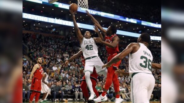NBA: Al Horford helps Celtics clinch 12th straight win; Rockets rout Pacers as James Harden scores 26 points