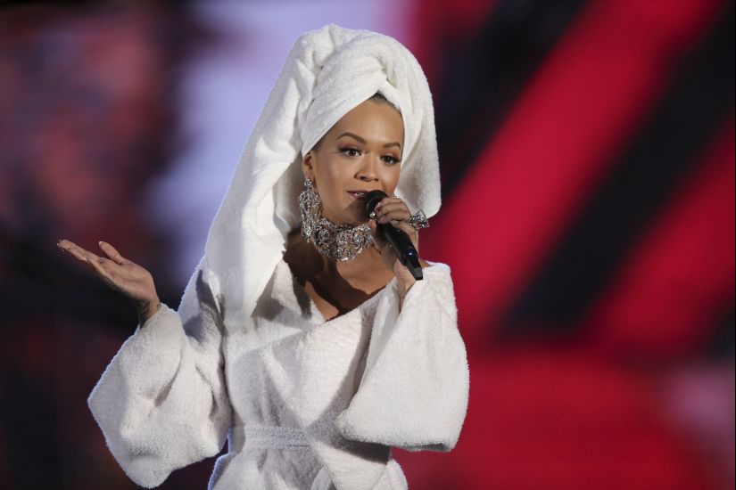Singer Rita Ora performs onstage at the MTV European Music Awards 2017 in London, Sunday, Nov. 12th, 2017. (Photo by Joel Ryan/Invision/AP)
