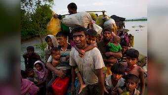 Myanmar minister Win Myat Aye makes landmark visit to Kutupalong Rohingya refugee camp