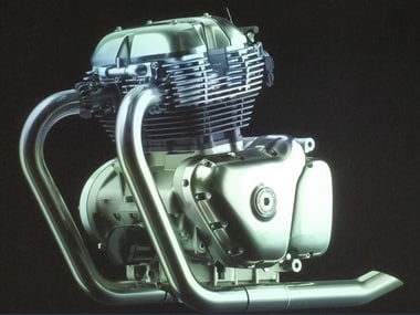 Royal Enfield 650 cc engine. Re-tweet @sidlal @SwatiKJain