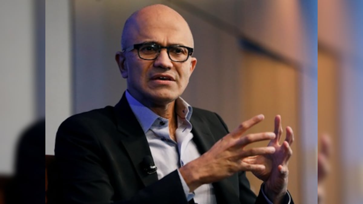 Microsoft CEO Satya Nadella exhorts Indian firms to develop own tech capabilities with focus on inclusivity